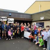 More than 50 people have protested about the closure of the squash court and 1,100 have signed a petition. Photo submitted