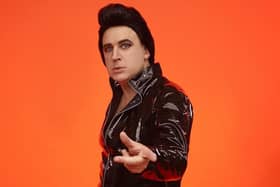 Tim Vine as Plastic Elvis