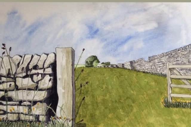 Another striking work from a  Buxton & District U3A artist