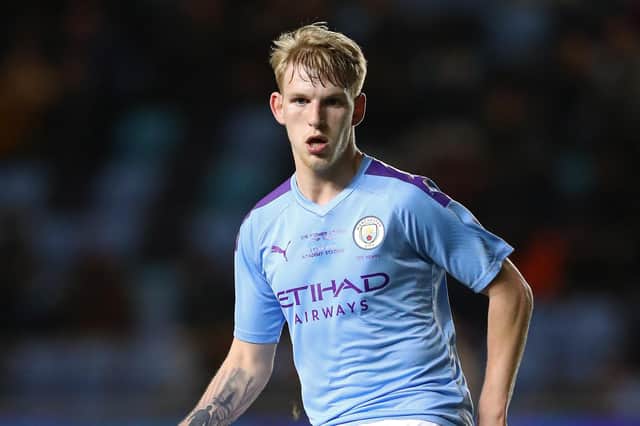 Sammy Robinson started out at Manchester City.