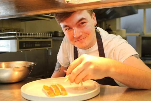 Luke Payne chef at The Pack Horse has made it to the Gastropubs top 20 for 2024. Photo Jason Chadwick