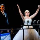 Catherine Pugh shone as Evita at Buxton Opera House. Photo David John King