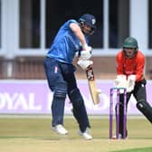 Billy Godleman on his way to a century against Leicestershire (Photo by Tony Marshall/Getty Images)