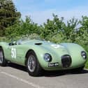 A copy of the first Jaguar sports racer to be fitted with disc brakes, privately owned by race driver & journalist, Tommy Wisdom, will be among the lots when H&H auctions returns to Buxton's Pavilion Gardens