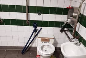 Work begins on long-awaited repairs to New Mills public toilets which were closed in 2021 and the borough council hope the facilities will be open by the end of March.