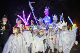 The Buxton Christmas Lights Switch on event. Photo David King