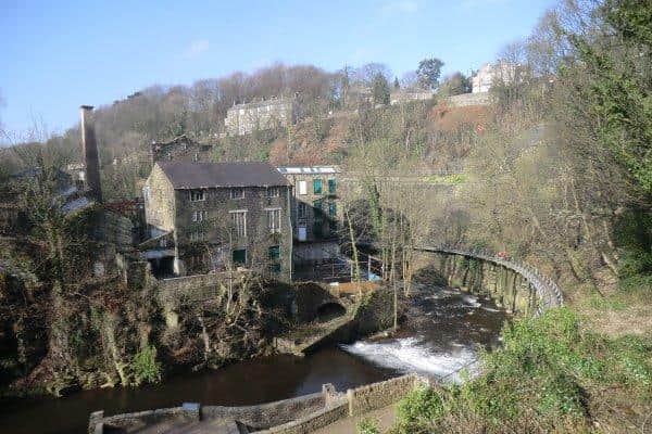 Torr Vale Mill occupies an iconic location on the river Goyt.
