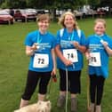 Emma Lewis, left, her mum Jean and sister Jade are passionate supporters of Parkinson's UK.