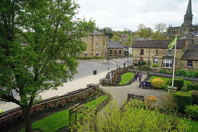 The impressive building overlooks Bath Gardens and Rutland Square.