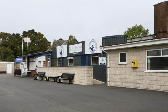 The Silverlands, home of Buxton FC will be having a new building for the shop, canteen and directors lounge