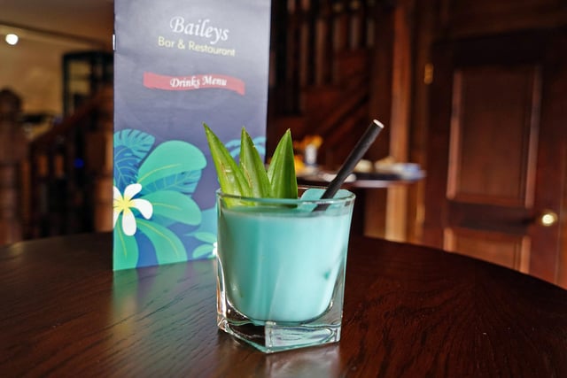 Cocktails and English wines will be served at Baileys bar and restaurant Buxton.