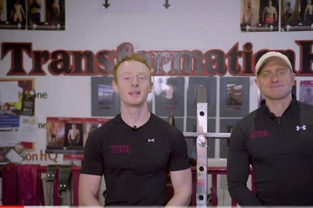 Ryan Adshed and Carl Lambert co-owners of Transformation HQ gym both looking forward to welcoming people back on April 12 when lockdown restrictions ease