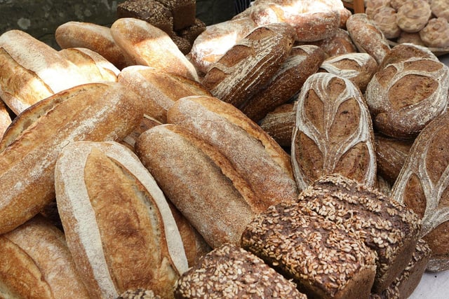 Local bread from Bakewell