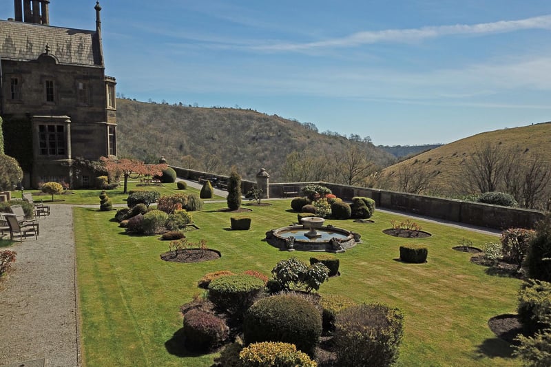 The terrace and views