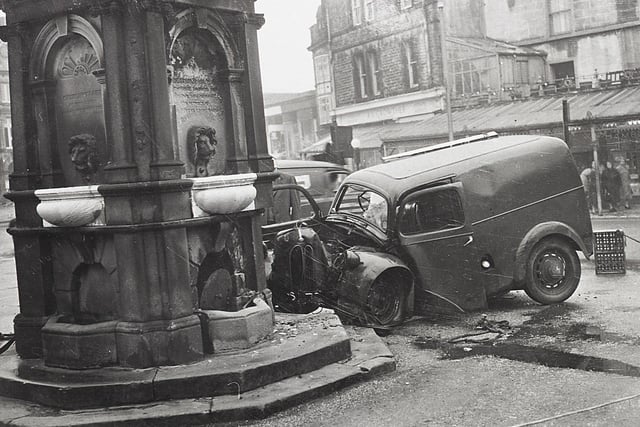 The famous 1959 incident which led to Turners memorial being removed from the Crescent. It was more than 30 years before it was restored to its original position.