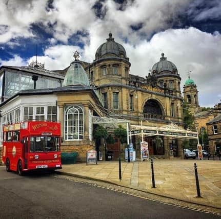 Wonders of the Peak, the converted milk float tram which takes people on tours of the tour with Discover Buxton has left the town and gone to a specialist mechanic who deals with aging vehicles. Pic Jonathan Dodds.