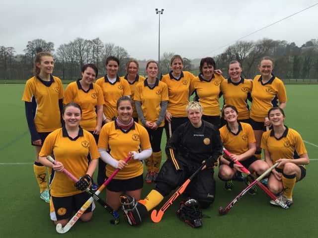 The Buxton Ladies first team back in 2015. The club are keen to attract new female player following a recent drop from three to two teams.