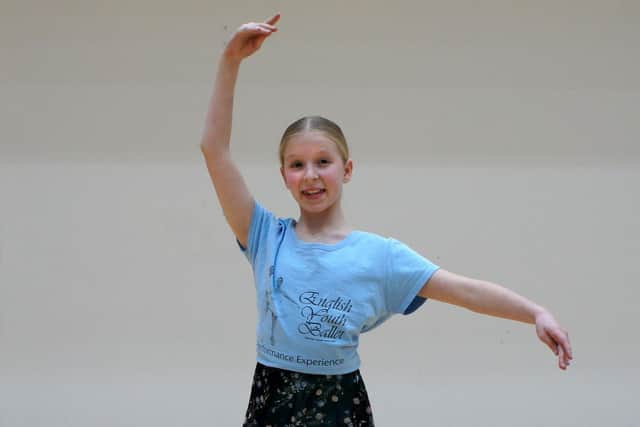 Phoebe Cooper will be performing with the English Youth Ballet next month after wowing at auditions. Photo submitted