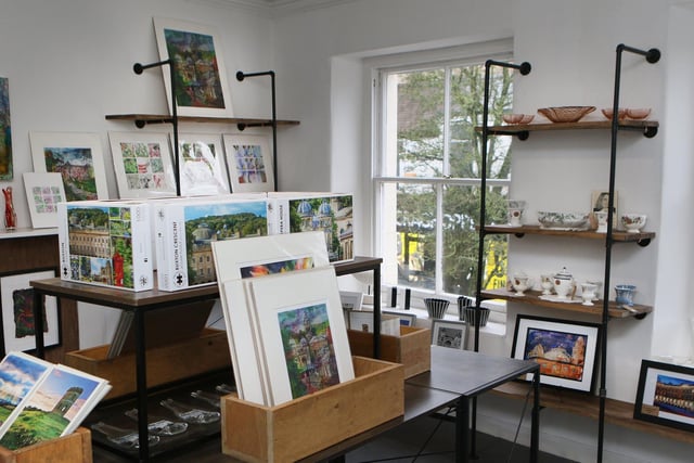 The Buxton Trading Post, Spring Gardens, the upstairs gallery space