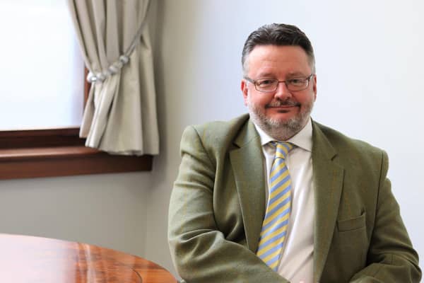 Derbyshire County Council leader Barry Lewis.