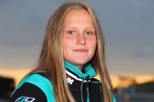 Scarlett Robinson in FHO Racing colours. Photo: FHO Racing.