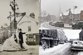 Snow fall through the years in Derbyshire