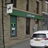 The New Mills branch of Lloyds bank will close in August. Pic Google maps
