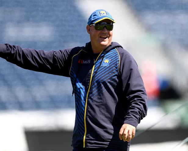 Derbyshire's new head of cricket Mickey Arthur has a big job ahead. (Photo by Gareth Copley/Getty Images)