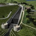 A community art project has been planned as part of the Toddbrook Reservoir restoration work. Photo Canal and River Trust