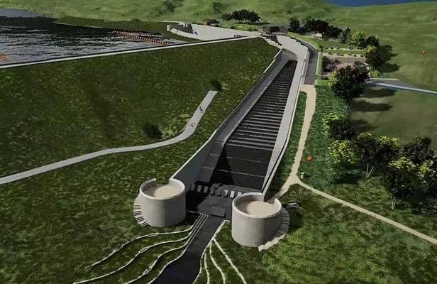 A community art project has been planned as part of the Toddbrook Reservoir restoration work. Photo Canal and River Trust