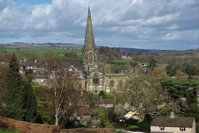 All Saints in Bakewell is recommended in the guide for its history stretching back to at least the Anglo Saxon era.