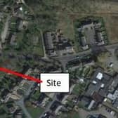 Five new homes earmarked for land in Chinley. Photo submitted