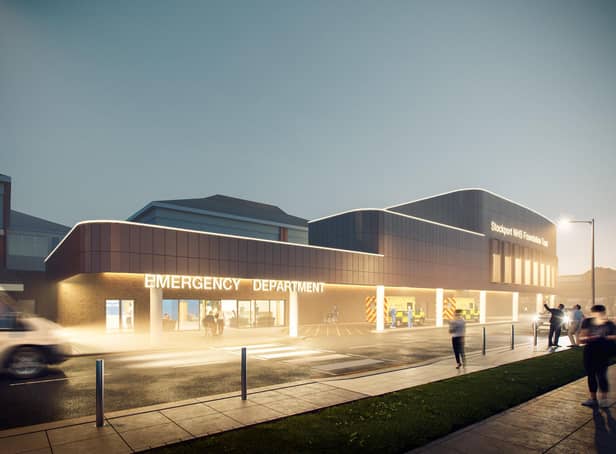 An artist's impression of how the new building will look.