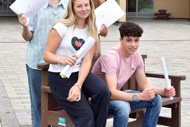 King's School students celebrate their GCSE results