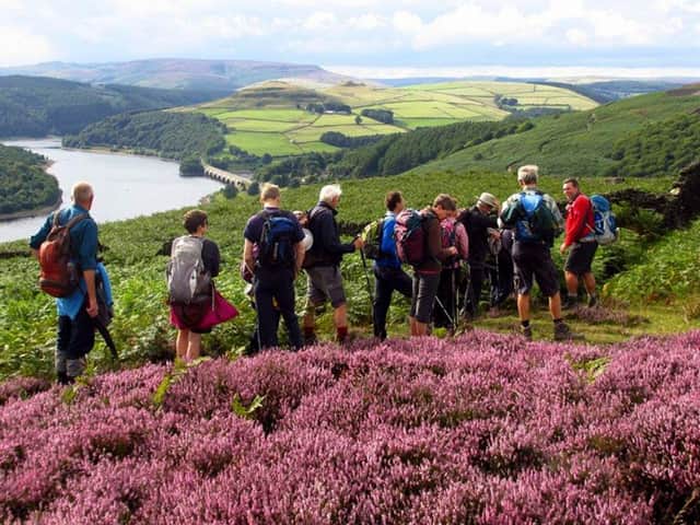 Explore the Peak District with a guided walk. Photo - PDNPA