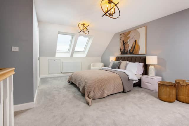DWNW - The top floor bedroom of a Kennett style home at Kings Park