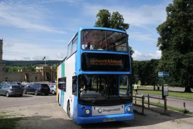 The popular open top buses will be returning to the Peak District from next month.  Credit: James Salt