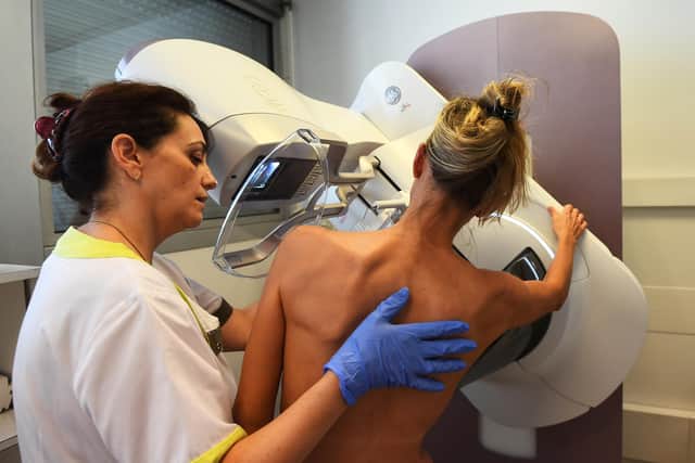 Women over the age of 50 are currently offered breast screening every three years. Photo: ANNE-CHRISTINE POUJOULAT/AFP via Getty Images