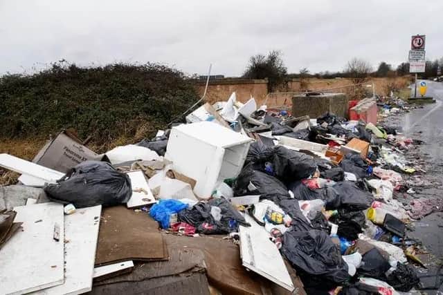 Department for Environment, Food and Rural Affairs figures reveal there were 406 fly-tipping incidents in High Peak in the year to March 2022