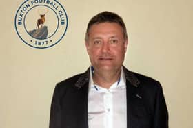 Buxton chairman David Hopkins has high aims for the club.