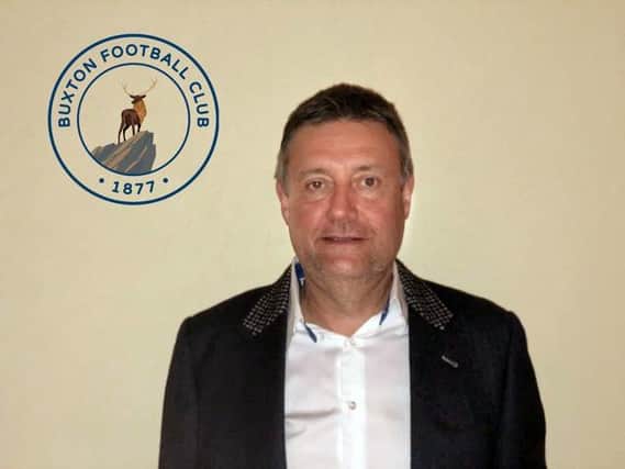 Buxton chairman David Hopkins has high aims for the club.