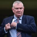 Greg Clarke was forced to resign from his role as FA chairman. (Photo credit should read GLYN KIRK/AFP via Getty Images)