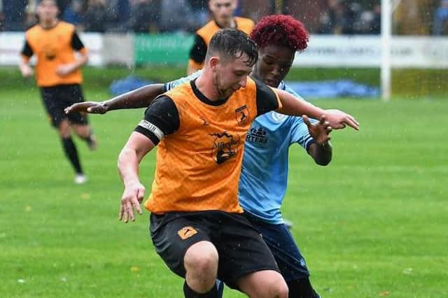 Mason Fallon is one of a number of experienced players with a big part to play in the rest of New Mills' season.