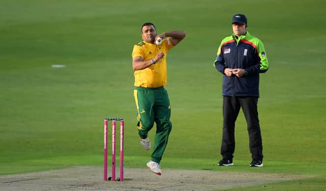 Samit Patel was the Notts Outlaws match-winner. (Photo by Alex Davidson/Getty Images)