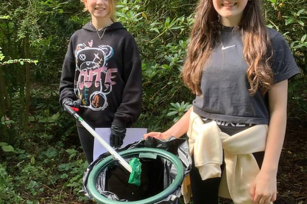 Pupils from St Thomas More did a sponsored litter pick around Buxton town centre to raise money for their charity of the year the RSPCA. Photo submitted