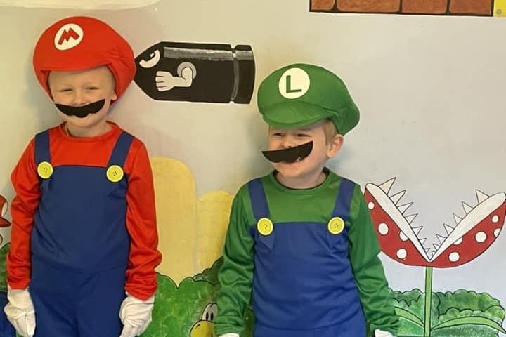 Mario and Luigi. Photo Charlotte Pott