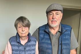 Mr and Mrs Bailey who MP Jon Pearce spoke about during Prime Minister's Questions. Photo submitted