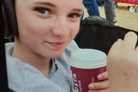 Hannah.is described as of a slim build with brown shoulder length hair. She may be wearing a White Fox brown tracksuit.