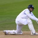 Billy Godleman of Derbyshire plays a shot during Day four of the LV= Insurance County Championship between Middlesex and Derbyshire at Lord's Cricket Ground. (Photo by Justin Setterfield/Getty Images)