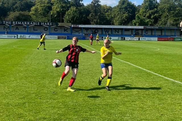 Matlock and Buxton battle out a draw at the weekend.